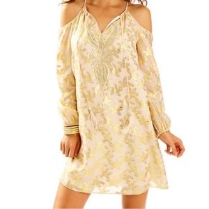 Lilly Pulitzer Tunic dress gold